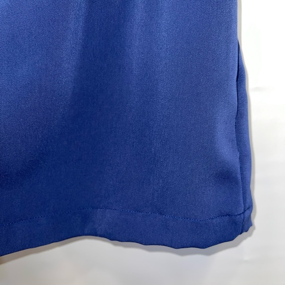 New Direction Top PM Blue Long Sleeve Open Front Cover Up 100% Polyester - Picture 8 of 15